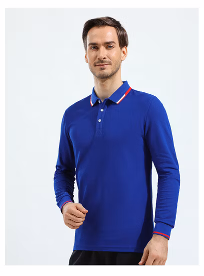 Custom Luxury Plain Polo T-Shirt 100% Cotton Unisex Embroidered Soft Cotton
