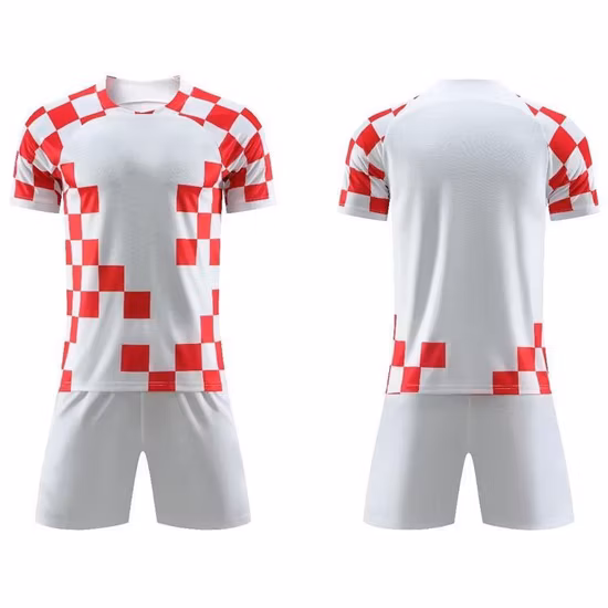 Maillot de football par sublimation original, maillot de football de qualité thaïlandaise
