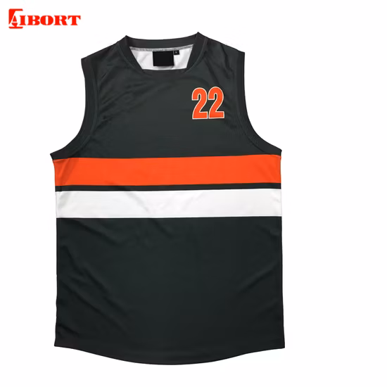 Chemise de rugby faite sur commande d'usage de football de rugby de sublimation de jersey d'équipe de rugby d'OEM