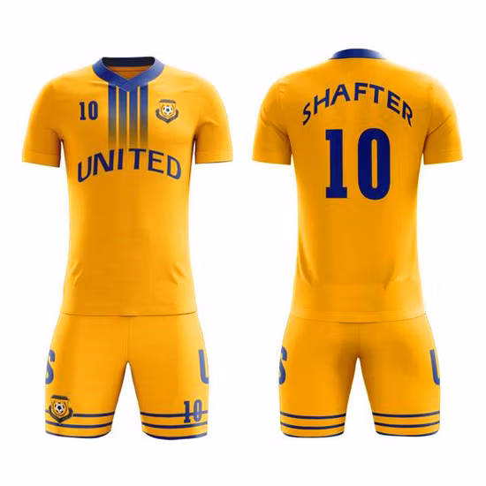 Uniforme de Football personnalisé, maillots de Football vierges par Sublimation, vêtements de sport, dernière conception